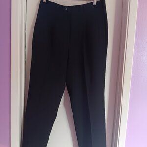 Tulliano Men's Dress Trousers Pleated Front Black Size 24R